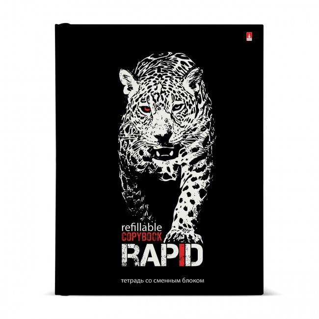 Тетрадь А5 160 клетка "Rapid" на кольцах, BV/7-160-081/111 (16)