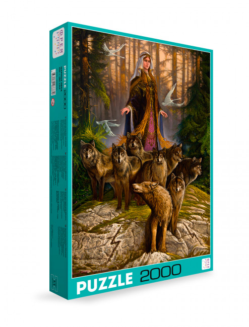 Пазл 2000 элемент "Царица леса" ФРЕЯ