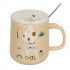 Кружка 400мл керамическая, №04 бежевый, Lol&Pop/LLP-112 №04