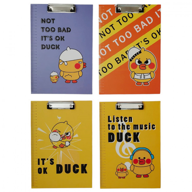 Клипборд А4 "Duck", картон, MAYLOTT/8042 (1/200)
