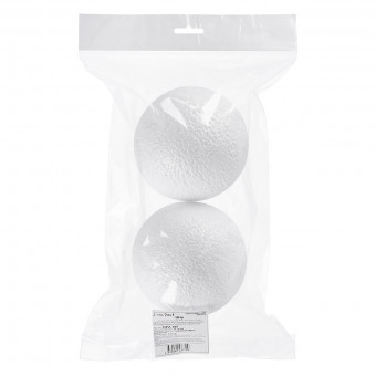 Заготовка d 120мм для декорирования "Шар" пенопласт, 2шт, Love2art/DPZ-105 Заготовка d 120мм для декорирования "Шар" пенопласт, 2шт, Love2art/DPZ-105