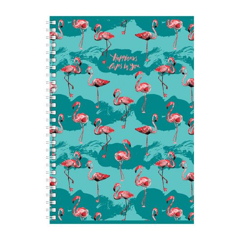 Тетрадь для записей А4 гребень 96л. клетка "Розовое счастье" выборочный лак Т4гр96_вл 7758 Тетрадь для записей А4 гребень 96л. клетка "Розовое счастье" выборочный лак Т4гр96_вл 7758