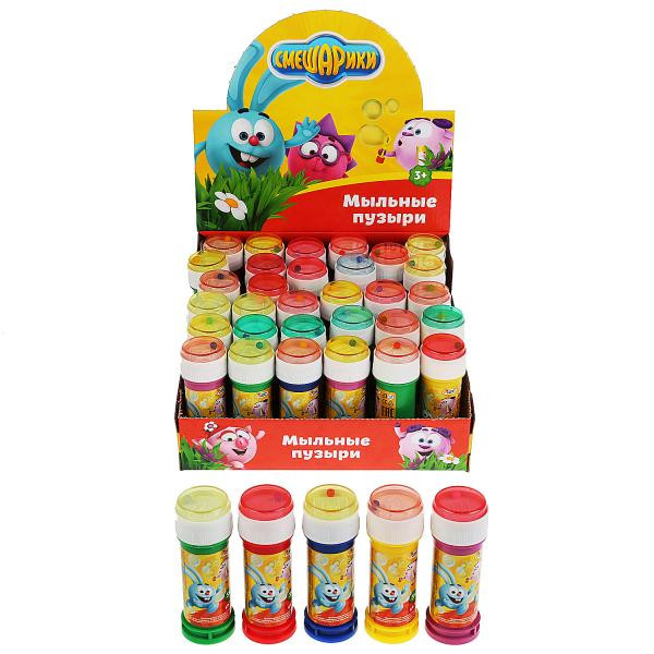 Мыльные пузыри «Смешарики» 50мл, Умка Мыльные пузыри «Смешарики» 50мл, Умка