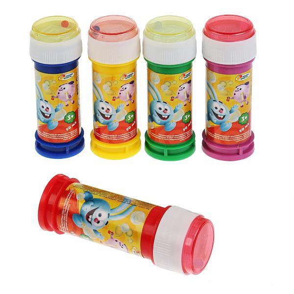 Мыльные пузыри «Смешарики» 50мл, Умка Мыльные пузыри «Смешарики» 50мл, Умка