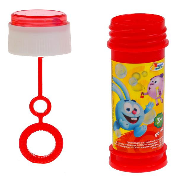 Мыльные пузыри «Смешарики» 50мл, Умка Мыльные пузыри «Смешарики» 50мл, Умка