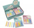 Закладки самокл.пласт. 44*12мм, 5 видов - 20листов рисунки в асс., на блистере INTELLIGENT (CF-130) (24/24/720)