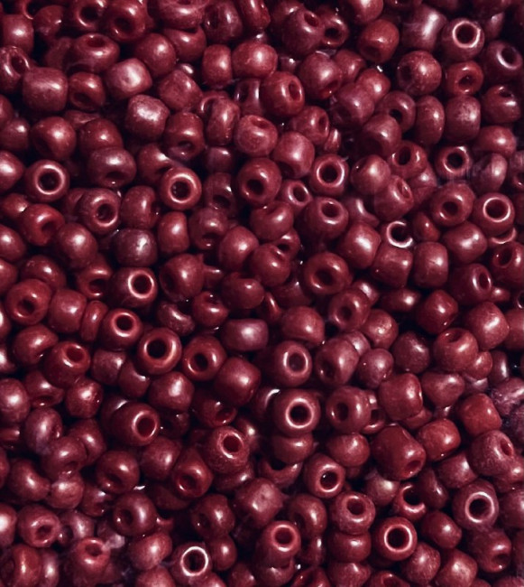 Бисер "ASMAR" размер №12, вес: 50 г, красный хамелеон