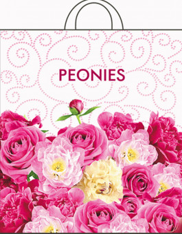 Пакет ПНД петлевой 38*42 40 мкм "Пионы" (25) Пакет ПНД петлевой 38*42 40 мкм "Пионы" (25)