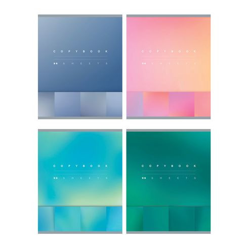 Тетрадь общая А5 скоба 96л. одна линия "Color Block" (ассорти) BG (5/50) Тетрадь общая А5 скоба 96л. одна линия "Color Block" (ассорти) BG (5/50)