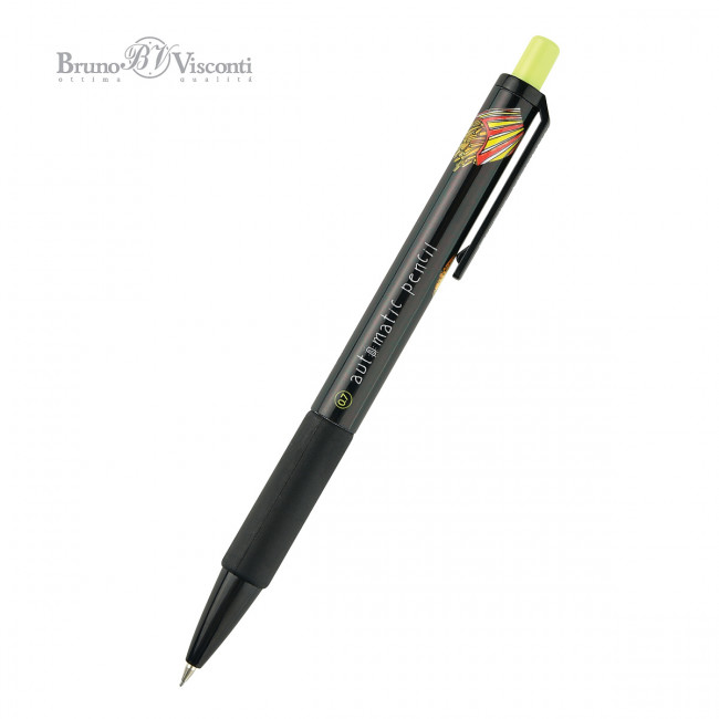 КАРАНДАШ МЕХАНИЧЕСКИЙ С ЛАСТИКОМ "Good Mood. Бургер" 0,7 ММ 21-0076/06