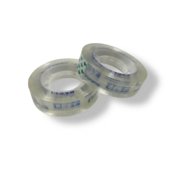 Клейкая лента (скотч) 18мм*30м 45мкр, кристально-прозрачная WENZER OFFiCE (8/60)