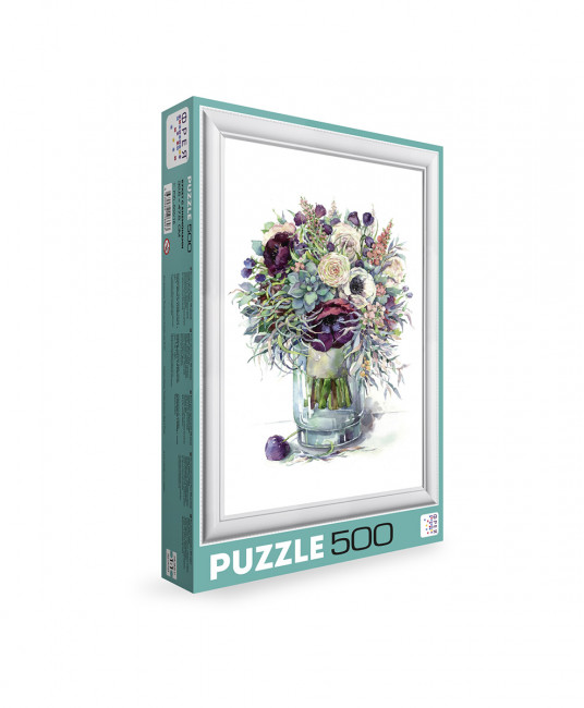 Пазл 500 элементов "Букет с анемонами" ФРЕЯ