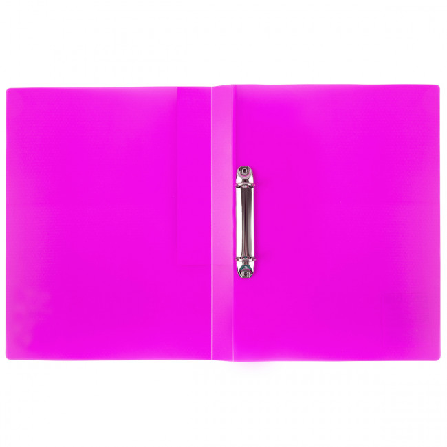 Папка А4 700мкр 25мм. на 2 О-кольцах d -20мм, neon пурпурный, Prisma Expert Complete/EC211300022 (4)