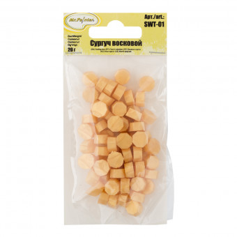 Сургуч 20г восковой, под золото. Mr.Painter/SWT-01 06