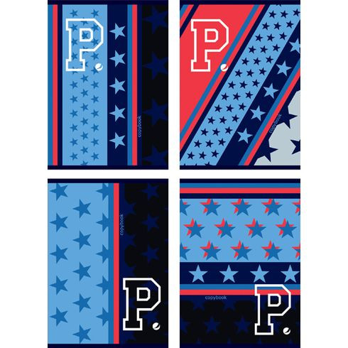 Тетрадь для записей с твёрдой обложкой А5 гребень 80л. клетка "PEPSI" ламинация глянцевая (ассорти) ТТ5гр80_лг 5124