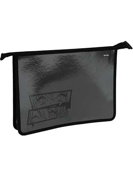 Папка А4 для тетрадей на молнии "Аниме стайл", Profit/ПТ-1662