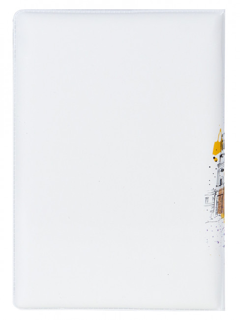 Обложка на паспорт "Город" (ПВХ) ОП-0236