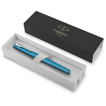 Ручка-роллер 0,8мм черная "Vector XL Teal", Parker