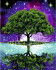 Картина по номерам "Древо жизни" 40*50см, R069, картонная упаковка