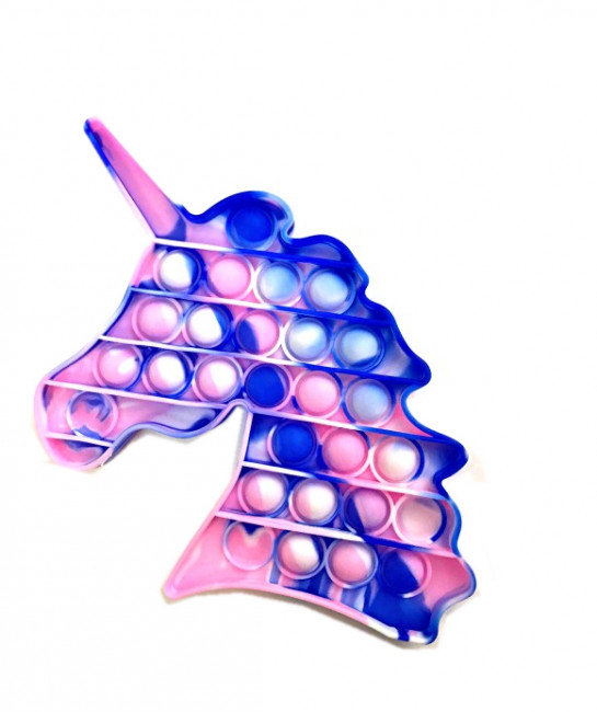 Пупырка pop it фигура единорог