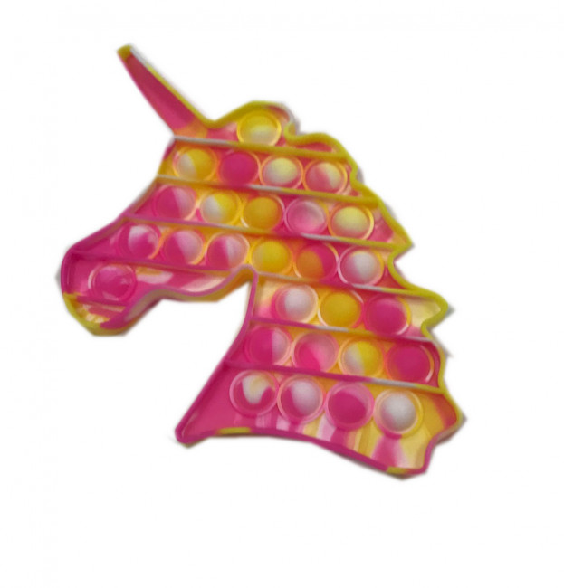 Пупырка pop it фигура единорог