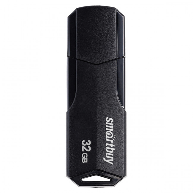 Память Smart Buy "Clue" 32GB, USB 2.0 Flash Drive, черный. SB32GBCLU-K