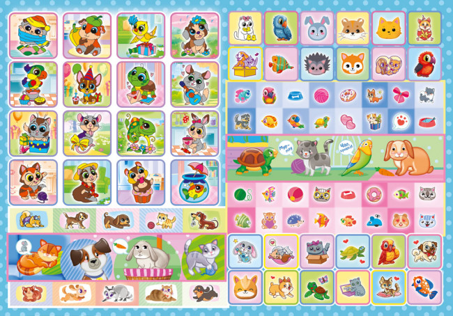 Раскраски с наклейками (А4) РН-1278