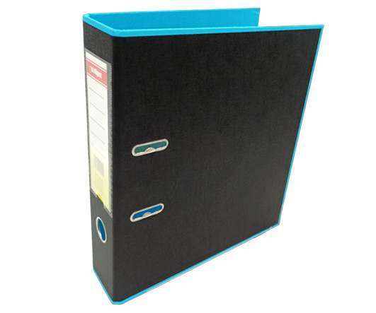 Регистратор 8,0 см. PVC INTELLIGENT DA-59 Черный/бирюзовый (2/10/50) Регистратор 8,0 см. PVC INTELLIGENT DA-59 Черный/бирюзовый (2/10/50)