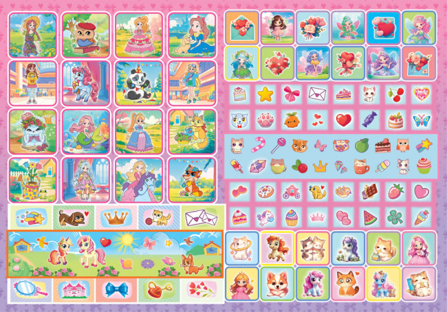 Раскраска с наклейками (А4) РН-1303