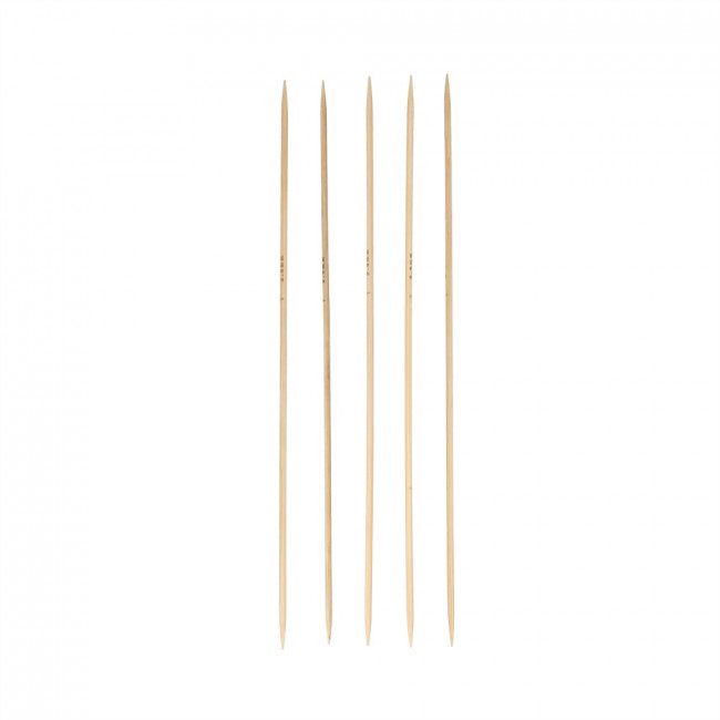 Спицы BC2 бамбук d2.5мм 20см (5шт в комплекте) GAMMA Спицы BC2 бамбук d2.5мм 20см (5шт в комплекте) GAMMA