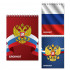 Блокнот А5 40л клетка "Триколор", на гребне, ассорти, M-17190 (30)