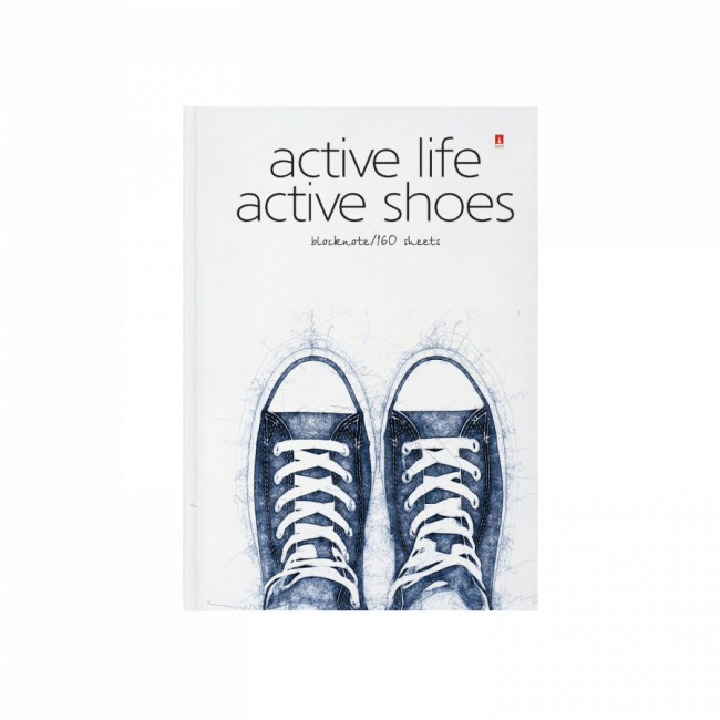 Блокнот А5 160л клетка "Active shoes", твёрдая обложка, BV/3-160-074/20 (16) Блокнот А5 160л клетка "Active shoes", твёрдая обложка, BV/3-160-074/20 (16)