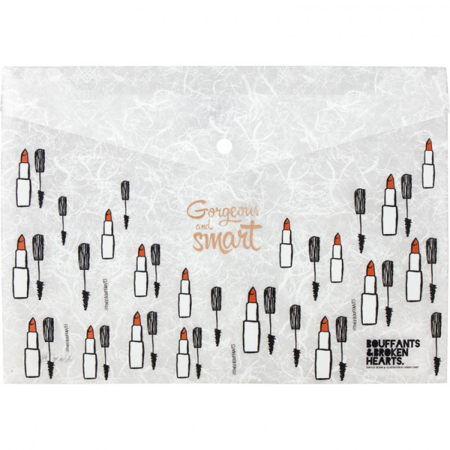 Папка на кнопке, А4+, BBH 08, AXENT