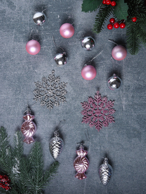 Набор украшений "Праздничный" ёлочных, 14шт, MILAND/НУ-5788