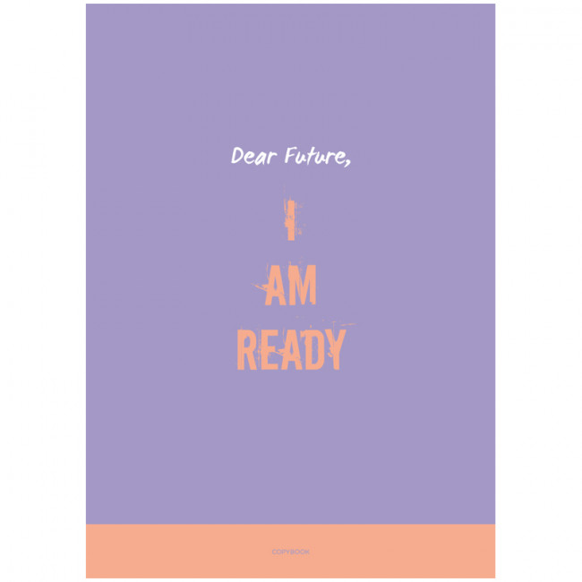 Тетрадь на кольцах А4, 160л., BG "Dear future", матовая ламинация, выб. лак, BG Тетрадь на кольцах А4, 160л., BG "Dear future", матовая ламинация, выб. лак, BG