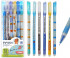 Ручка Шпион  "Пиши стирай" DC-250 INTELLIGENT (син) 0,38мм, игольчатый стержень, цветной корпус с рисунком, в уп ПВХ (12/144/2304)