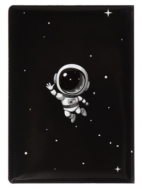 Обложка на паспорт "Космонавтик" (ПВХ) ОП-0239
