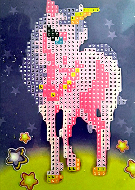 Алмазная мозаика: для детей; размер 10*15 см. МС-5413- JE 24541