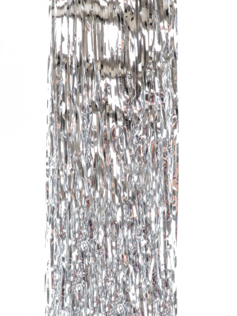 Дождик серебряный "Волшебство", длина 1,5 м, диаметр 10 см MILAND/НУ-5496