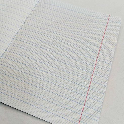 Тетрадь школьная А5 скоба 12л. две линии с частыми наклонными "Отличная" (зелёная) ВG (16/160)