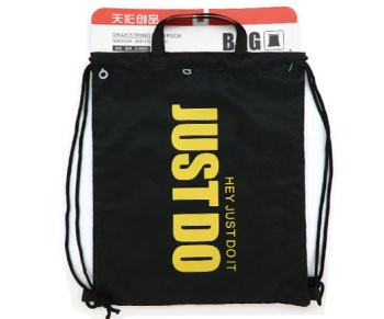 Мешок для обуви CY-58/Черно-желтый "Just do it" полиэстер, 35*42см, с ручкой, чёрные завязки (1/320) Мешок для обуви CY-58/Черно-желтый "Just do it" полиэстер, 35*42см, с ручкой, чёрные завязки (1/320)