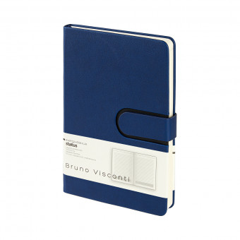 Ежедневник А5 128л недатированный "Status", темно-синий, BV/3-786/02 (20)