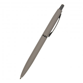 Ручка автоматическая 1.00 мм синяя "San Remo", серый корпус, BV/20-0249/05 (24)