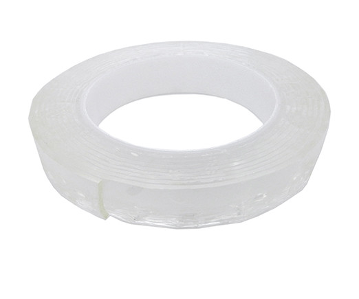 Клейкая лента INTELLIGENT DO-155//DJ-93/CN-25 силиконовая 3м*2см многоразовая двусторонняя прозрачная, в ПВХ пакете (1/240)