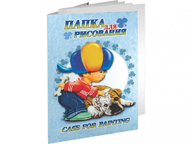 Папка для рисования "Саша" А-4 10 л. /30/, Папка для рисования "Саша" А-4 10 л. /30/,
