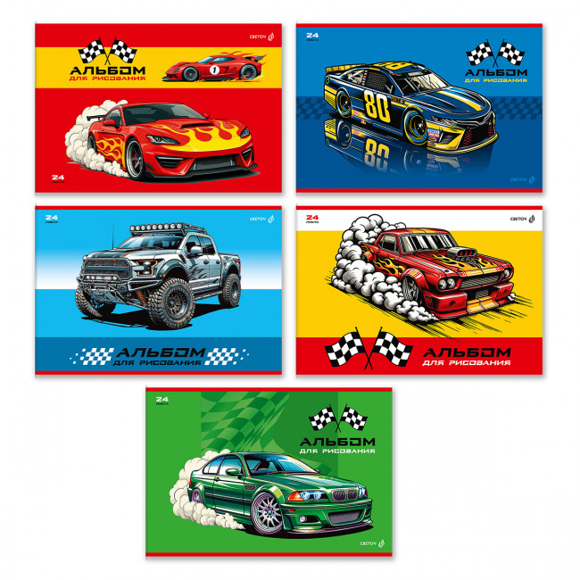 Альбом для рисования А4 24л "Всегда первый" на скрепке, Светоч/А254_01701 (5/30) Альбом для рисования А4 24л "Всегда первый" на скрепке, Светоч/А254_01701 (5/30)