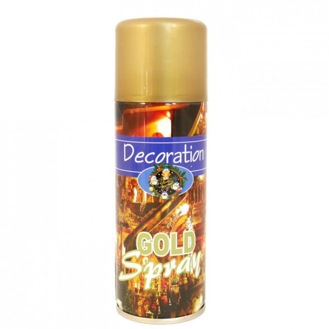Спрей декор золото 250мл 45г, Микрос