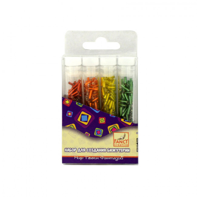 Бисер СТЕКЛЯРУС стеклянный в тубах, 6мм, 4цв.х5г, 2 вида ассорти, п/п с е/п арт.FD030053 Бисер СТЕКЛЯРУС стеклянный в тубах, 6мм, 4цв.х5г, 2 вида ассорти, п/п с е/п арт.FD030053