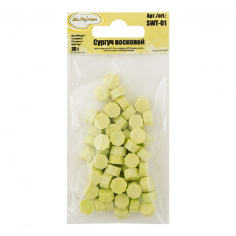 Сургуч 20г восковой, салатовый перламутр, Mr.Painter/SWT-01 11