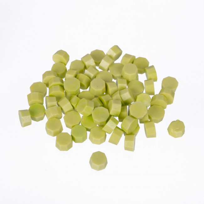 Сургуч 20г восковой, салатовый перламутр, Mr.Painter/SWT-01 11